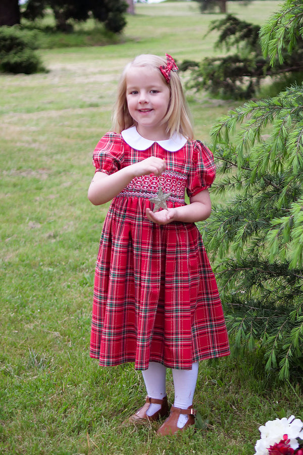 Red Tartan Dress