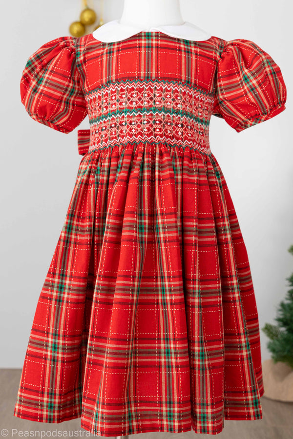 Red Tartan Dress