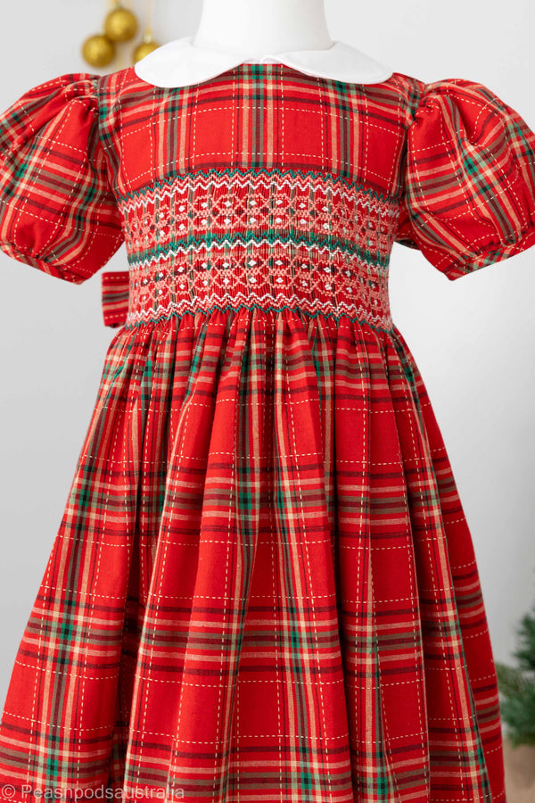 Red Tartan Dress