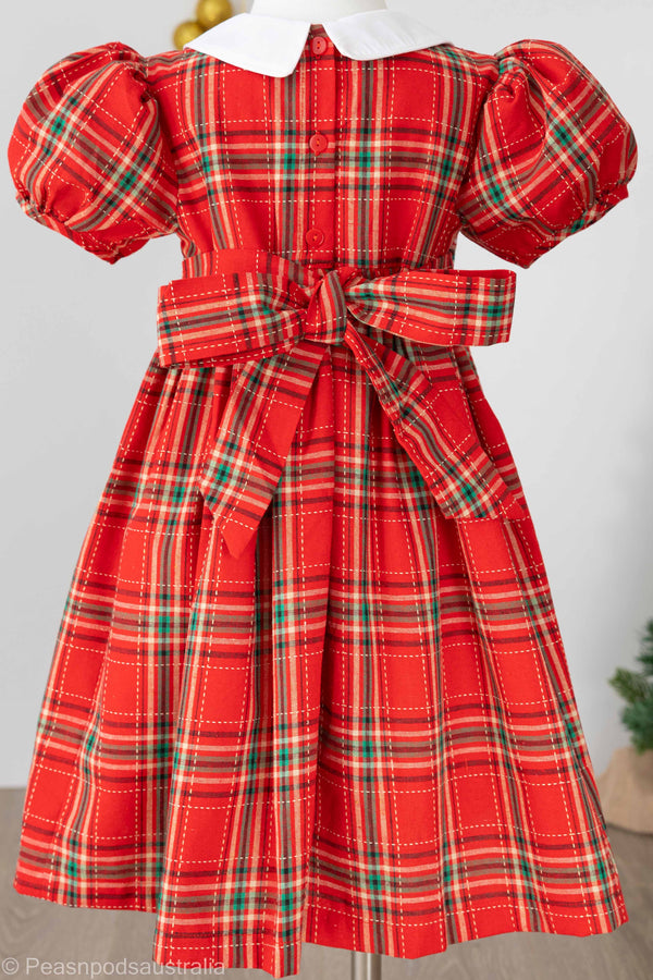 Red Tartan Dress