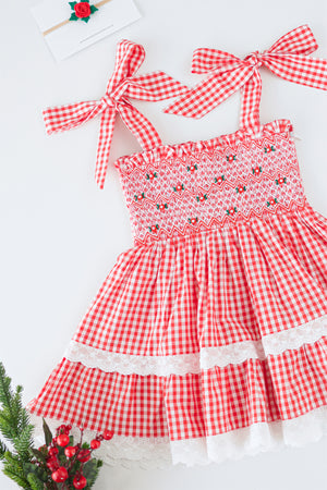 Merry Little Gingham Dress