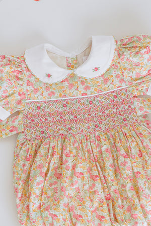 Margot Handsmocked  Romper