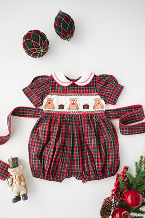 Christmas Teddy Romper