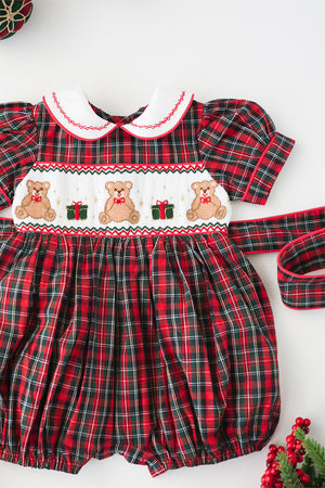 Christmas Teddy Romper