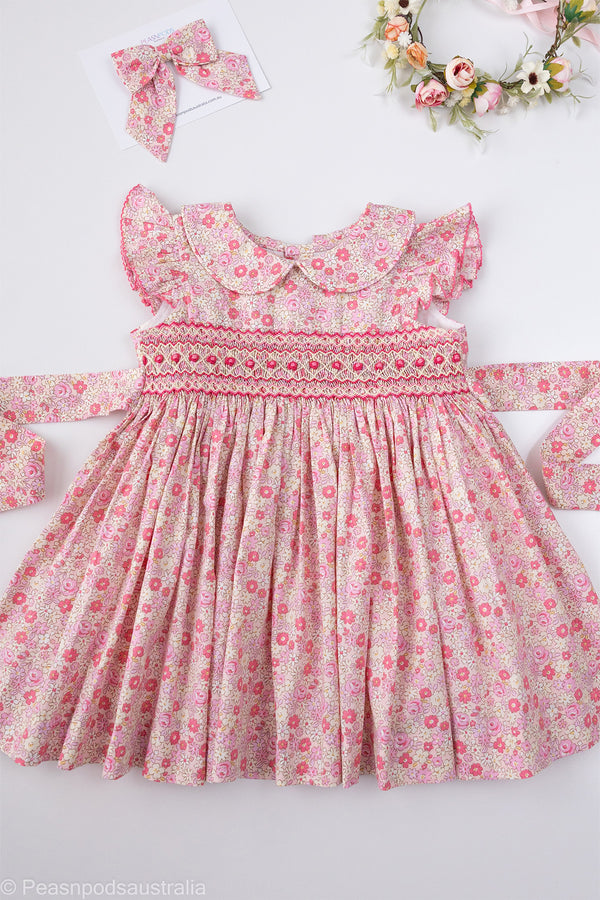 Aurora HandSmocked  Dress