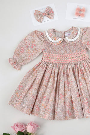 Amelie Handsmocked Dress