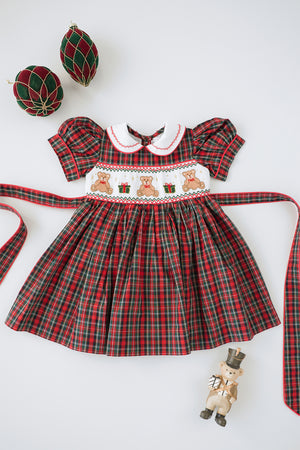 Christmas Teddy  Dress
