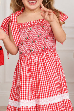 Merry Little Gingham Dress