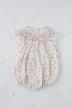 Violet Bishop Romper