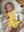 Yellow Gingham Boys Bubble Romper