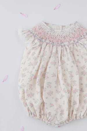Violet Bishop Romper