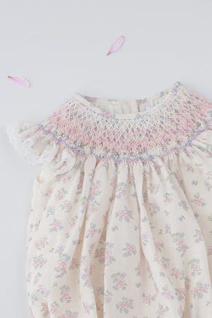 Violet Bishop Romper