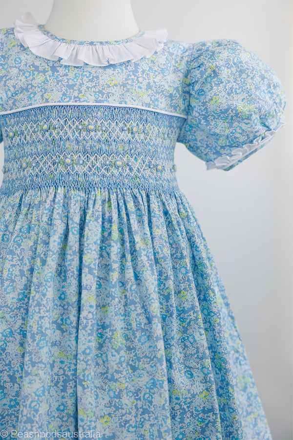 Evelyn Hand-Smocked  Dress