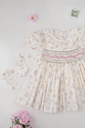 Arabella Handsmocked Dress