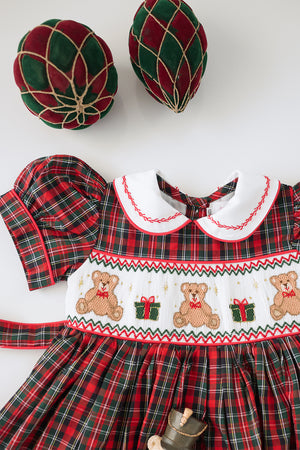 Christmas Teddy  Dress