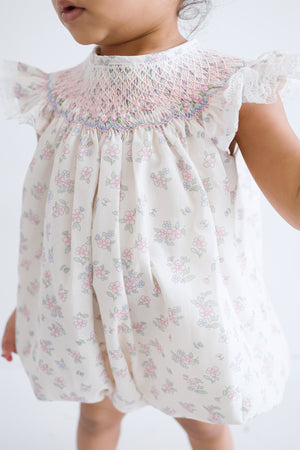 Violet Bishop Romper
