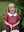 Vestido de tartán rojo 