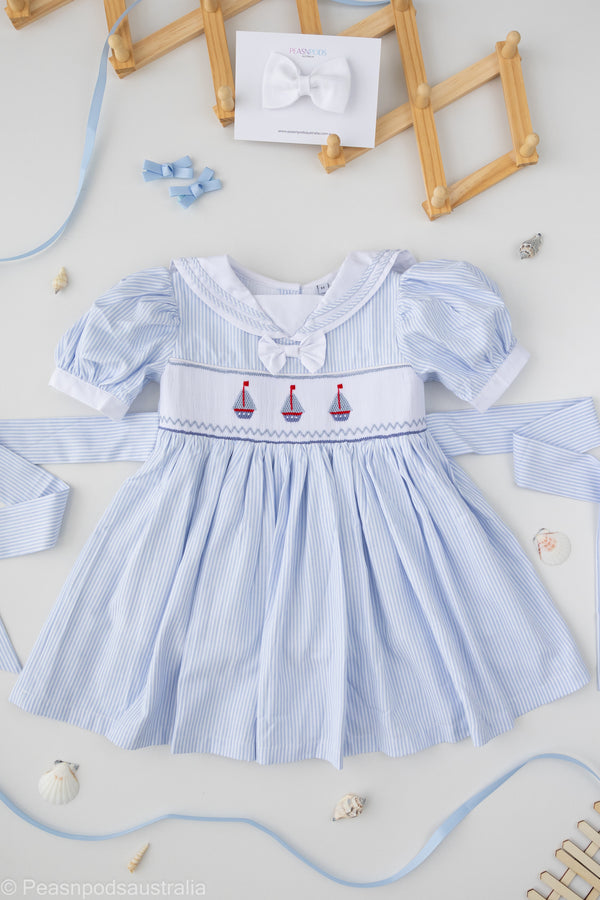 Blue Sailor Dress