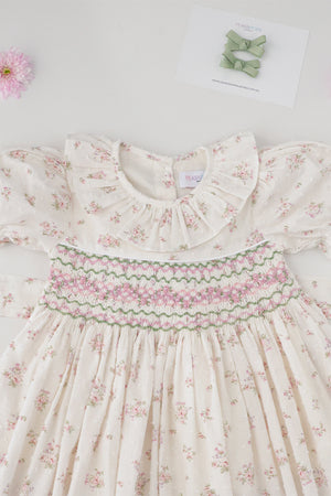 Arabella Handsmocked Dress
