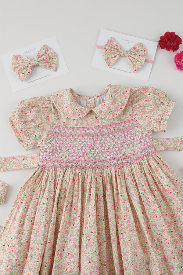 Mabel Handsmocked Dress
