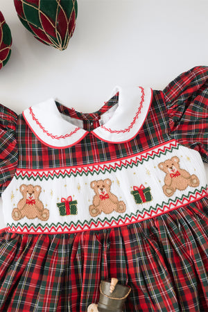 Christmas Teddy  Dress