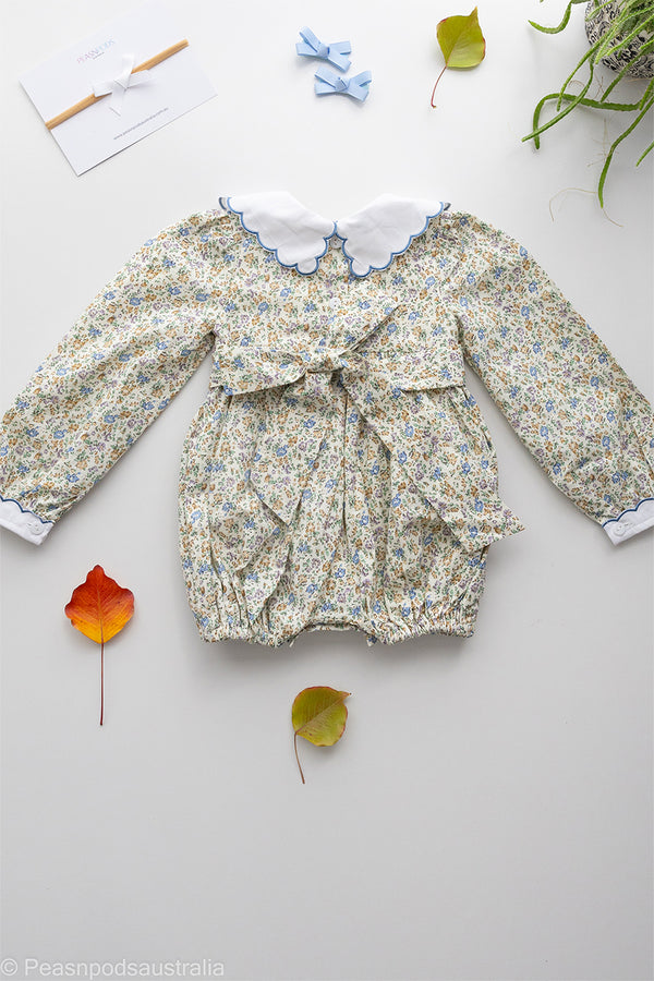 Eve Handsmocked Romper