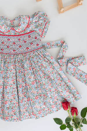 Cecily Handsmocked Dress