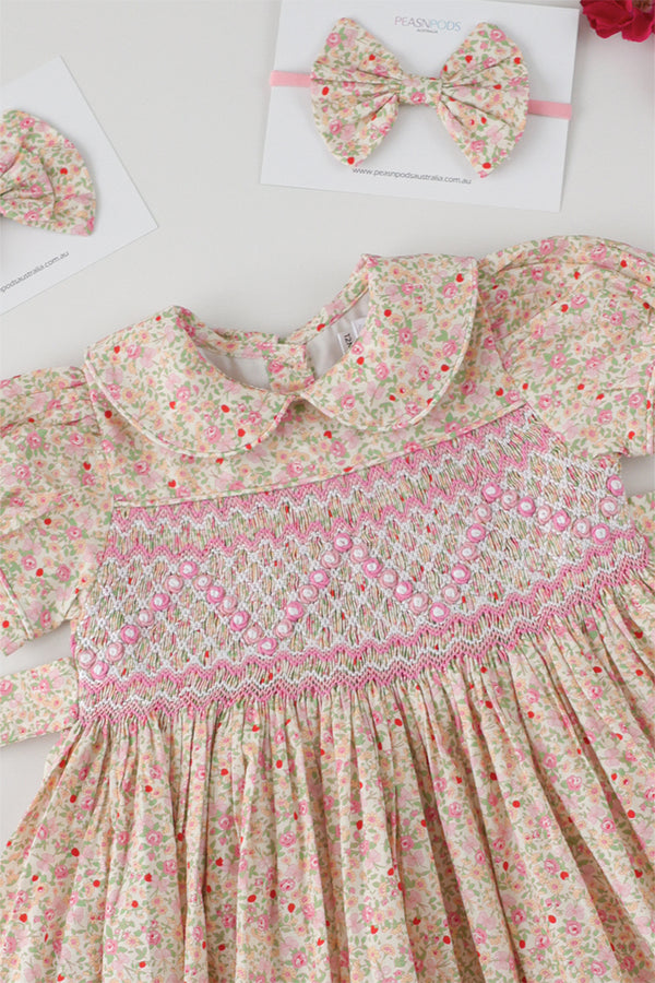 Mabel Handsmocked Dress