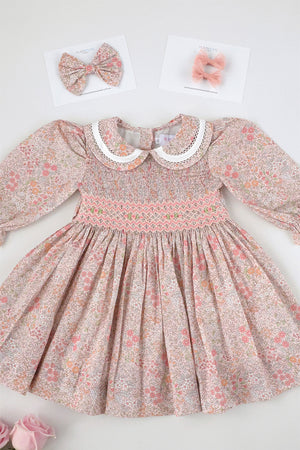 Amelie Handsmocked Dress