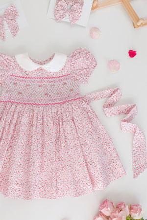Elsie Handsmocked Dress