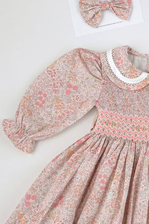 Amelie Handsmocked Dress