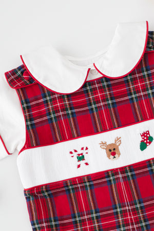 Festive Tartan Jon Jon set