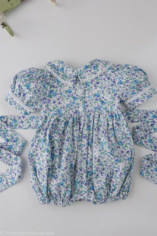 Florence Hand-smocked Romper