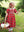 Vestido de tartán rojo 