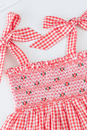 Merry Little Gingham Dress