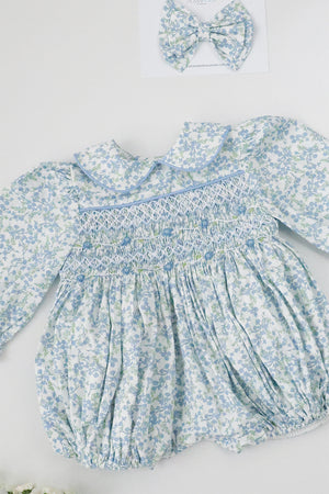 'Forget-me-not'  Bubble Romper