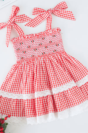 Merry Little Gingham Dress