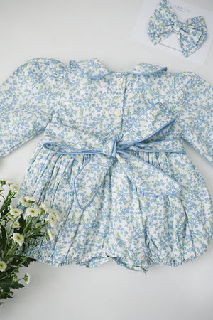'Forget-me-not'  Bubble Romper