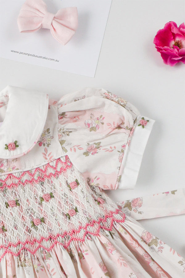 Adeline Handsmocked Dress