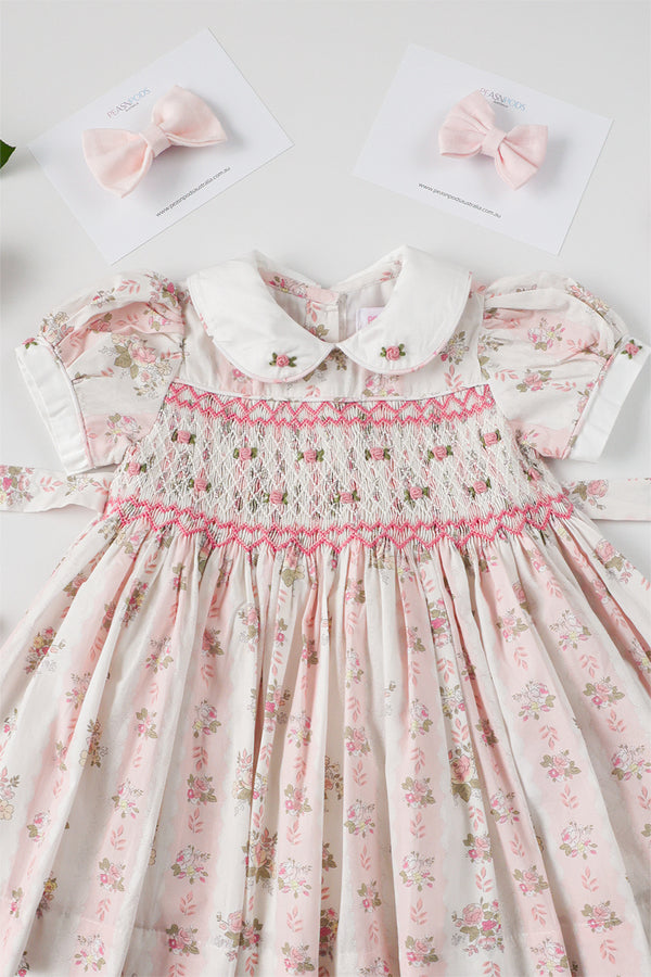 Adeline Handsmocked Dress