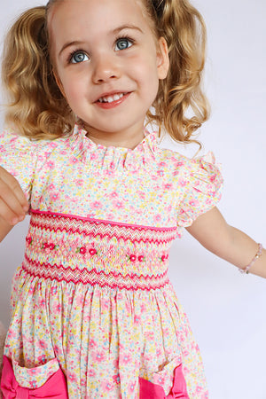 Hazel Handsmocked Dress
