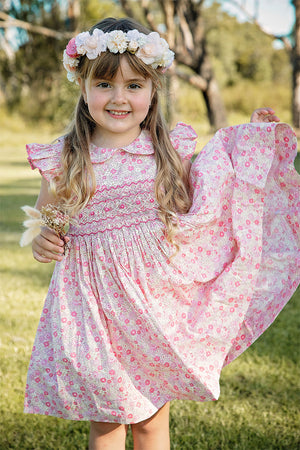 Aurora HandSmocked  Dress