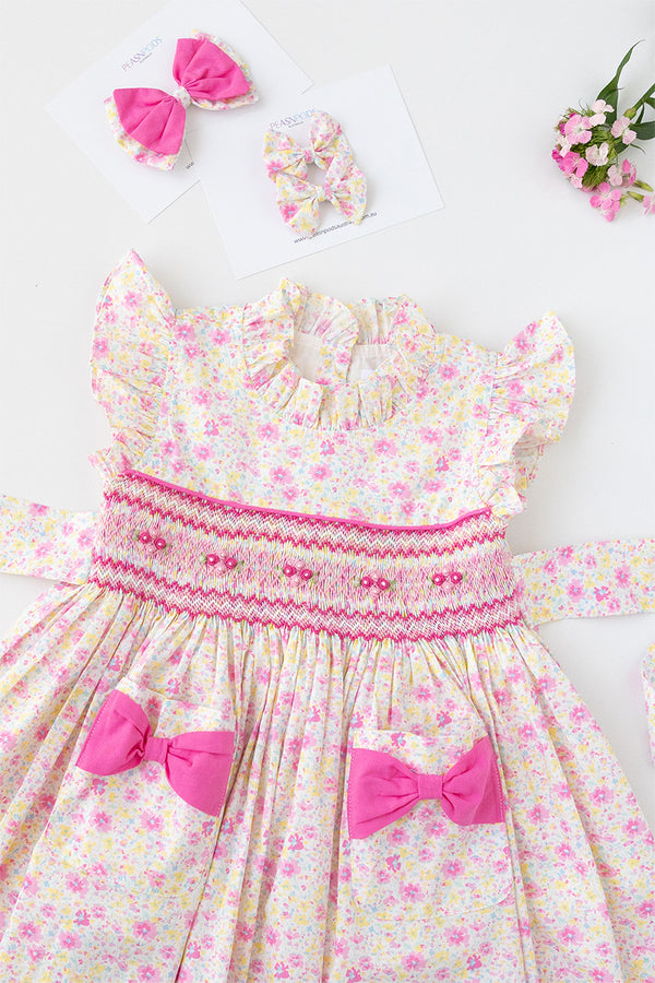 Hazel Handsmocked Dress