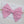 Pink Gingham Big Bow