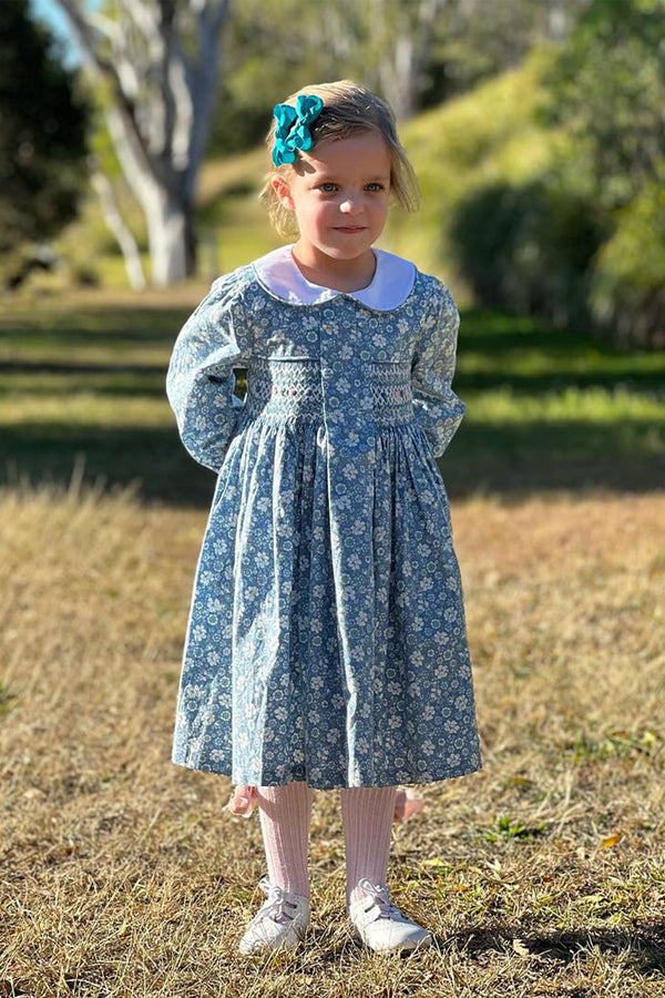 Bella Hand-Smocked Dress