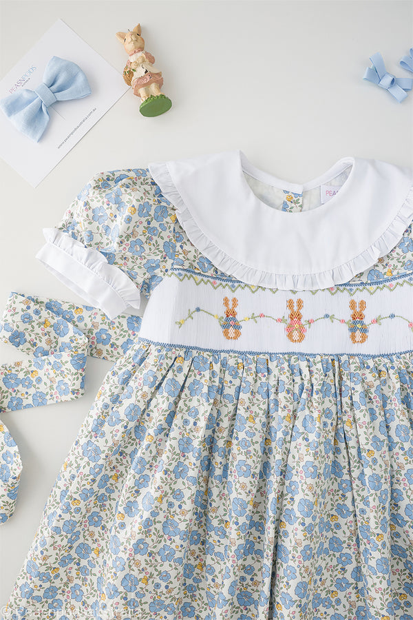 Bunny Smocked Dress