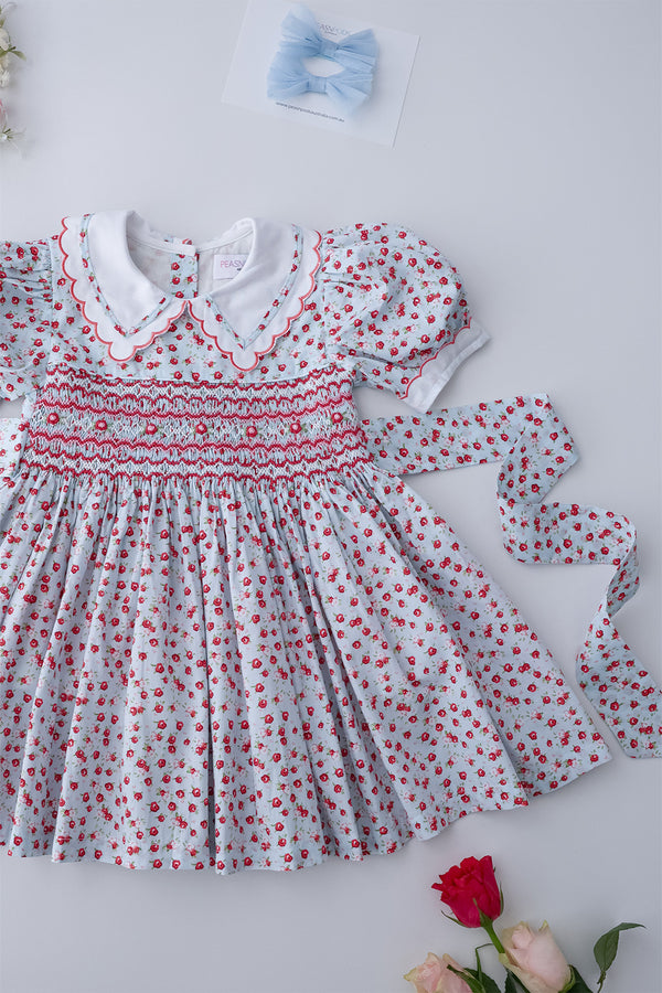 Clara Rose Handsmocked Dress