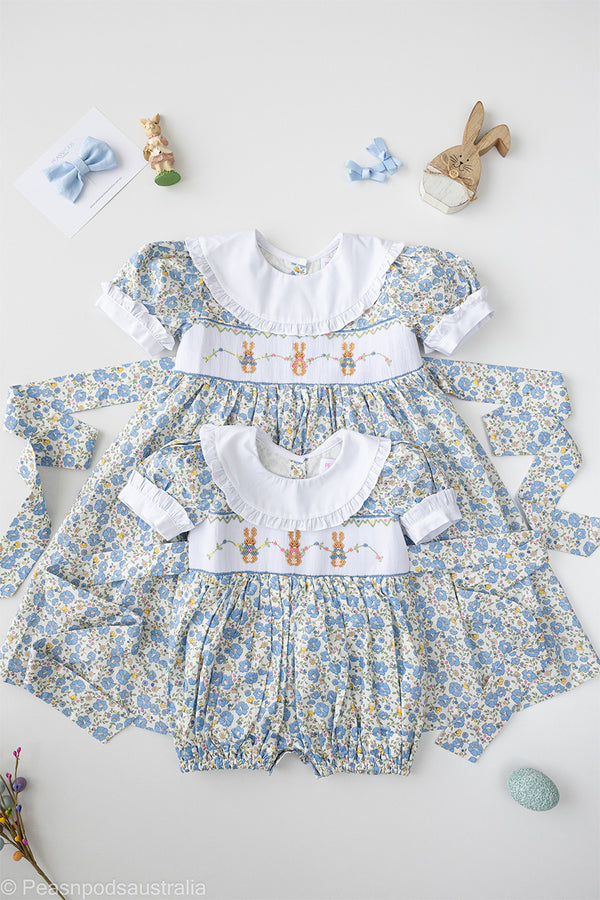 Bunny Smocked Dress