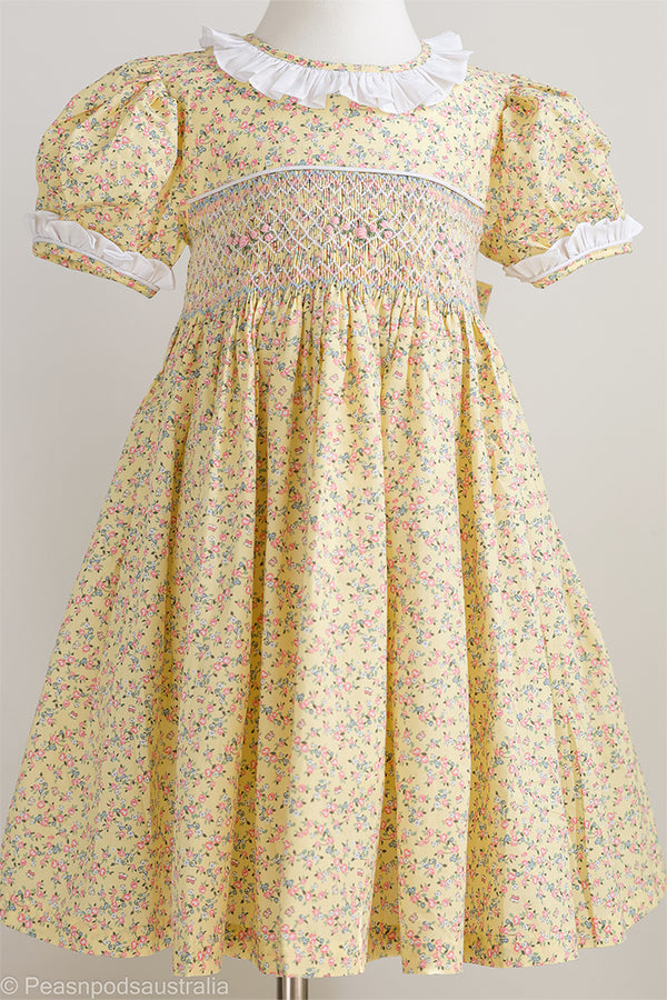 Buttercup Handsmocked Dress