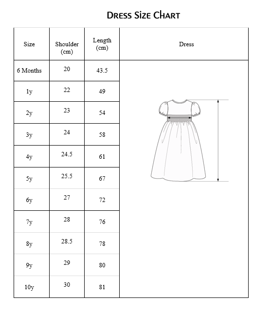 Adeline Handsmocked Dress